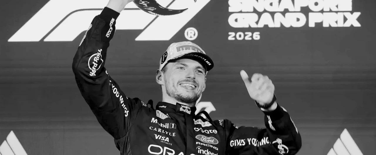 Verstappen, ganador en Singapur, y Pérez, 17.º, rumbo al Gran Premio de México y a sus 300 Grandes Premios