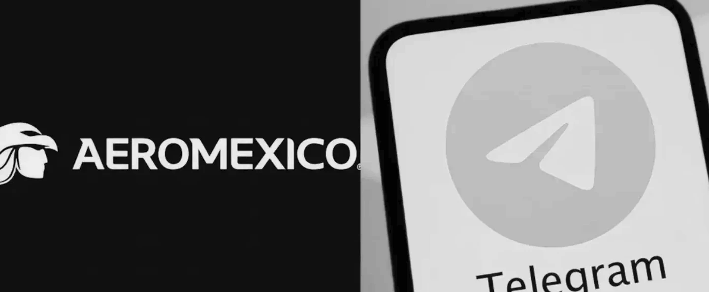 Registros de clientes de Aeroméxico con datos de pasaporte, ofrecidos en una base en Telegram