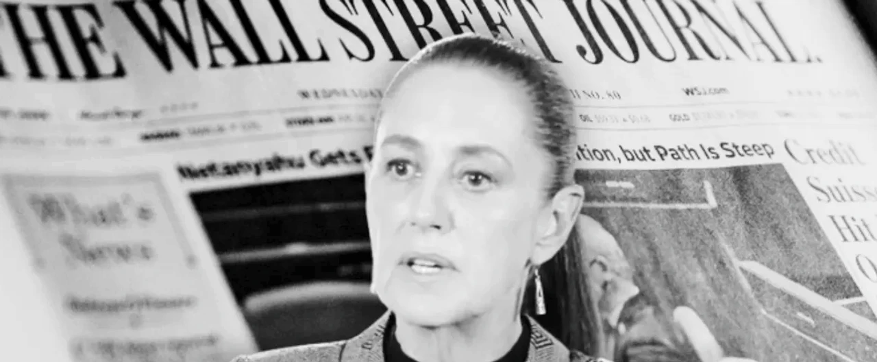 Sheinbaum rechaza el reportaje del WSJ sin aclarar la reunión sobre las cuentas de exfuncionarios de Baja California